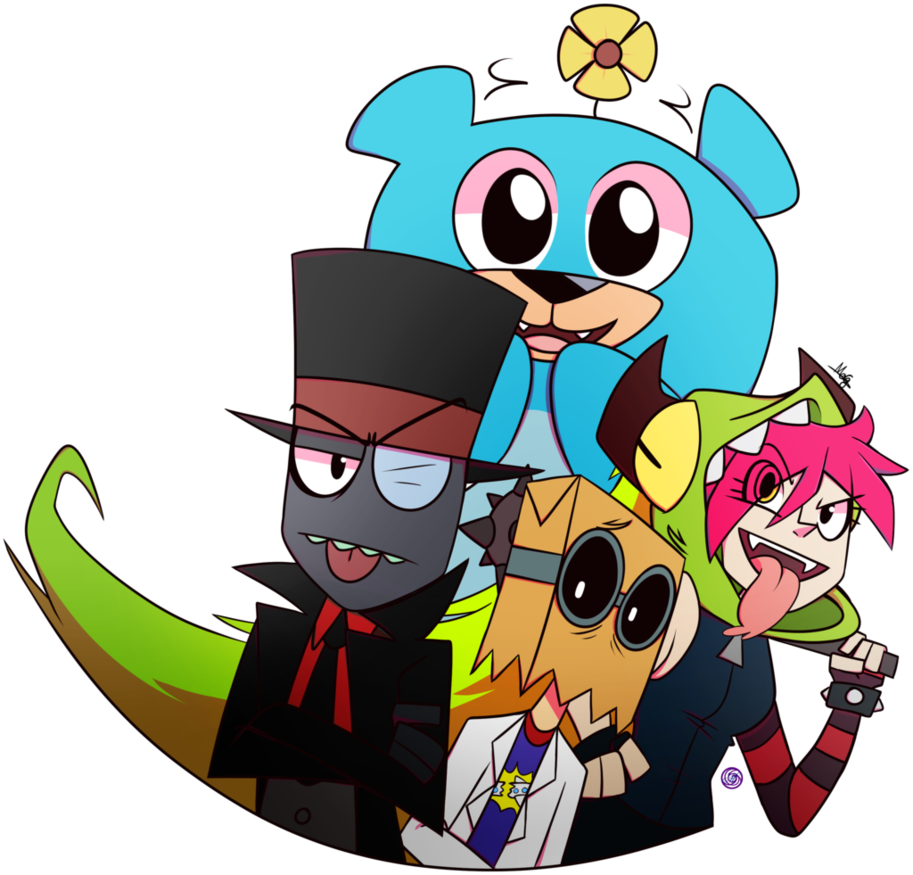 Villanos - Cartoon (913x875)