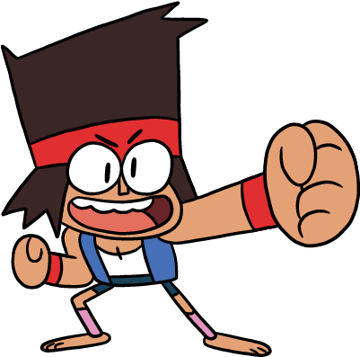 Ok K - O - - Ok Ko Let's Be Heroes Ko (400x418)
