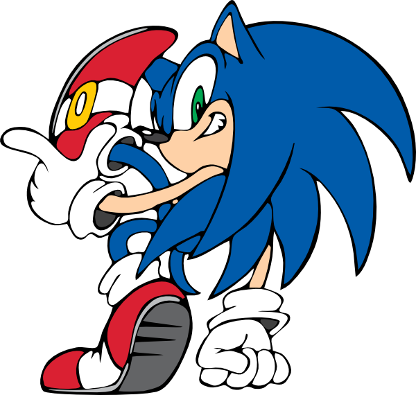 Yuji Uekawa Sonic Advance (600x570)