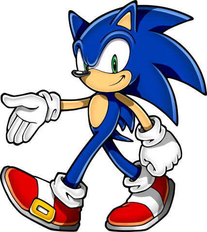 Sonic Art Assets Dvd - Sonic The Hedgehog Characters (427x479)