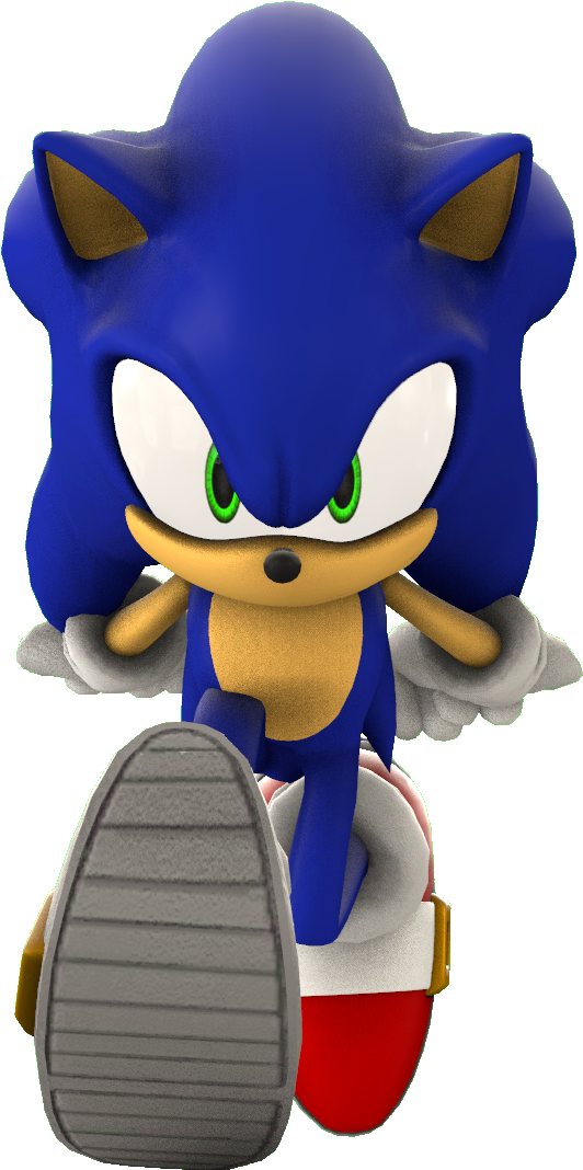 Sonic Unleashed Sonic Render (718x1080)