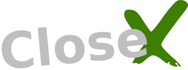 Green Close Clip Art - Close Clipart (600x225)