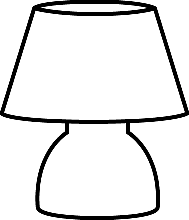 Lighting Clip Art Lighting Images - Lampshade (379x441)