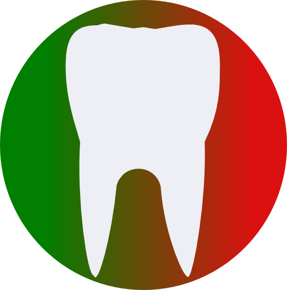 Diente Clip Art At Clker - Clip Art (588x595)