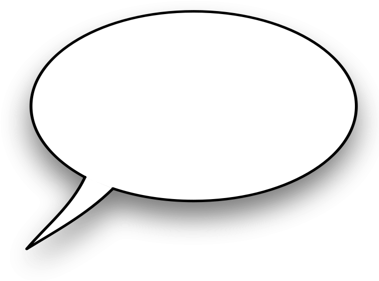 Cartoon,speech Bubble Free Vector - White Speech Bubble Png (800x597)