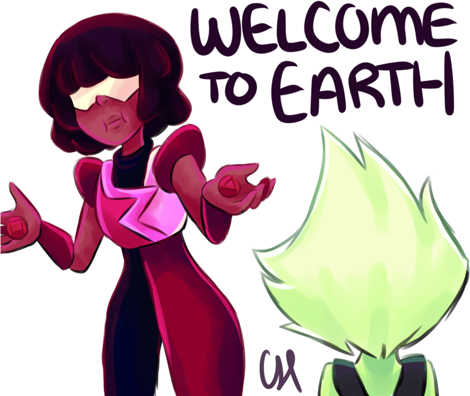 Welcome To Earth By Cairolingh - Cartoon (949x841)