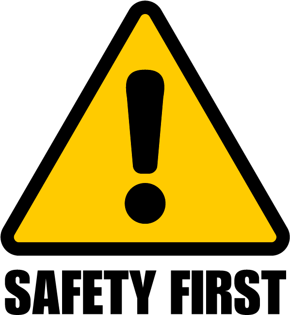 Safety First Icon - Warning Sign Transparent Background (1008x650)