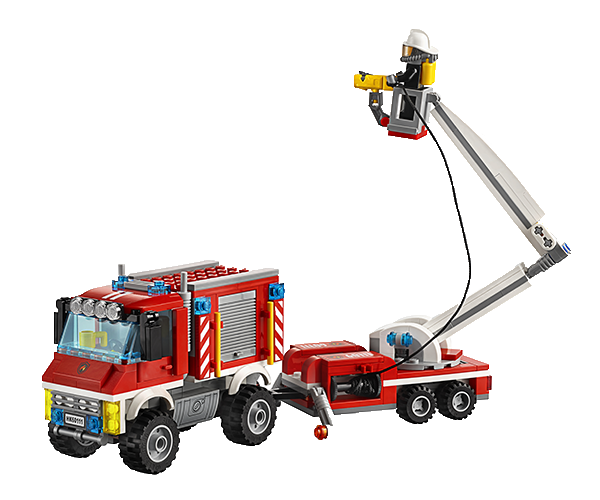 Our Freepost Address - Lego City 60111 Fire Utility Truck (600x500)