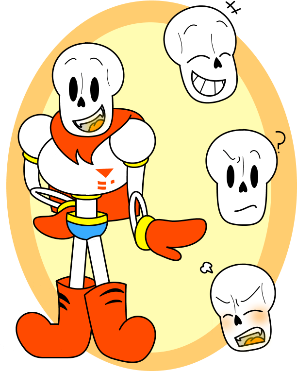 Simple Drawing Of Papyrus By Gamingingreen13 - Cartoon (680x800)