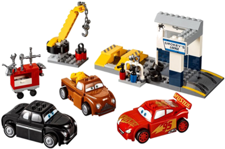 Lego 10743 Juniors Smokey's Garage - Smokeys Garage Lego (480x360)