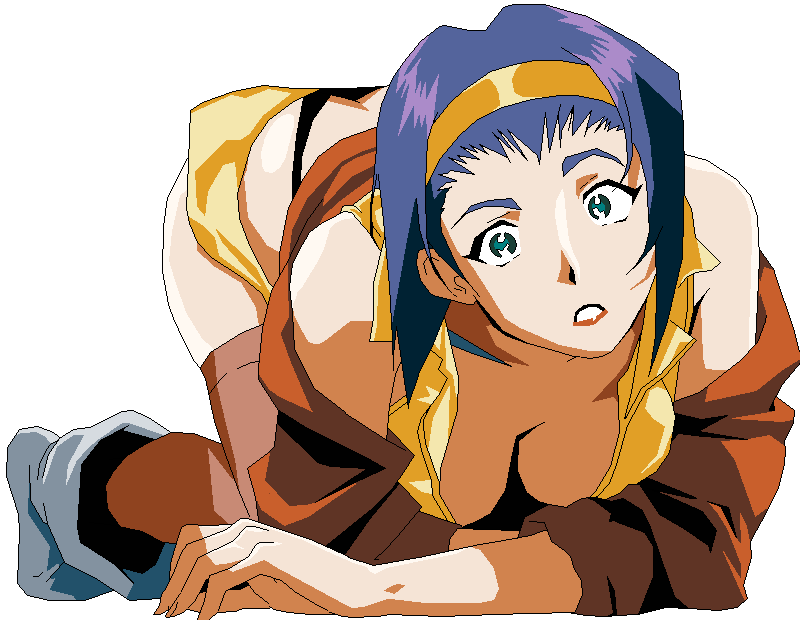 Faye Valentine Performed In Ms Paint By Neonkiler99 - Faye Valentine Png (800x620)