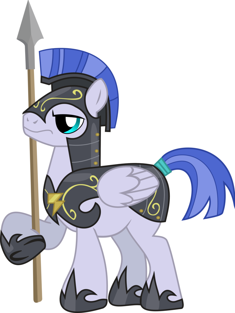 [mlp] Commander Hurricane Guard Vector By Anonimowybrony - My Little Pony Soldier (774x1032)
