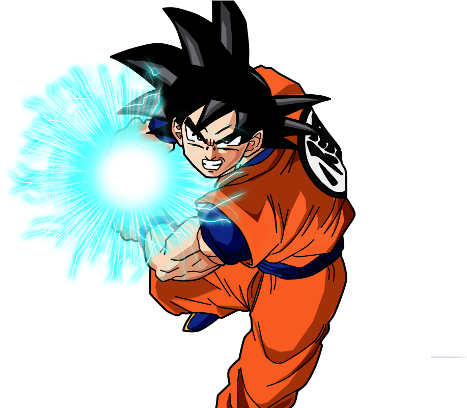 Image Result For Goku Kamehameha Render - Kame Hame Ha Png (1000x800)