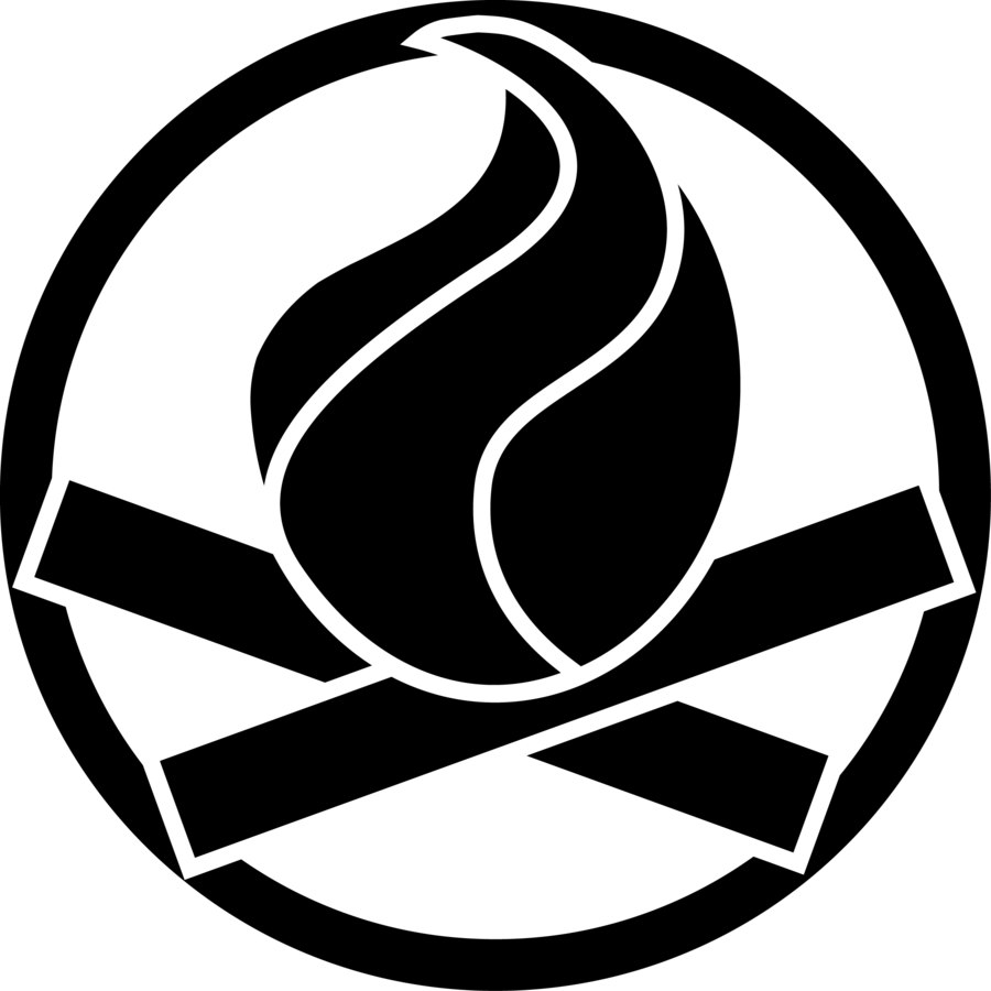 Campfire Game Icon By Inkedicon On Clipart Library - Camping Fire Icono Png (900x900)
