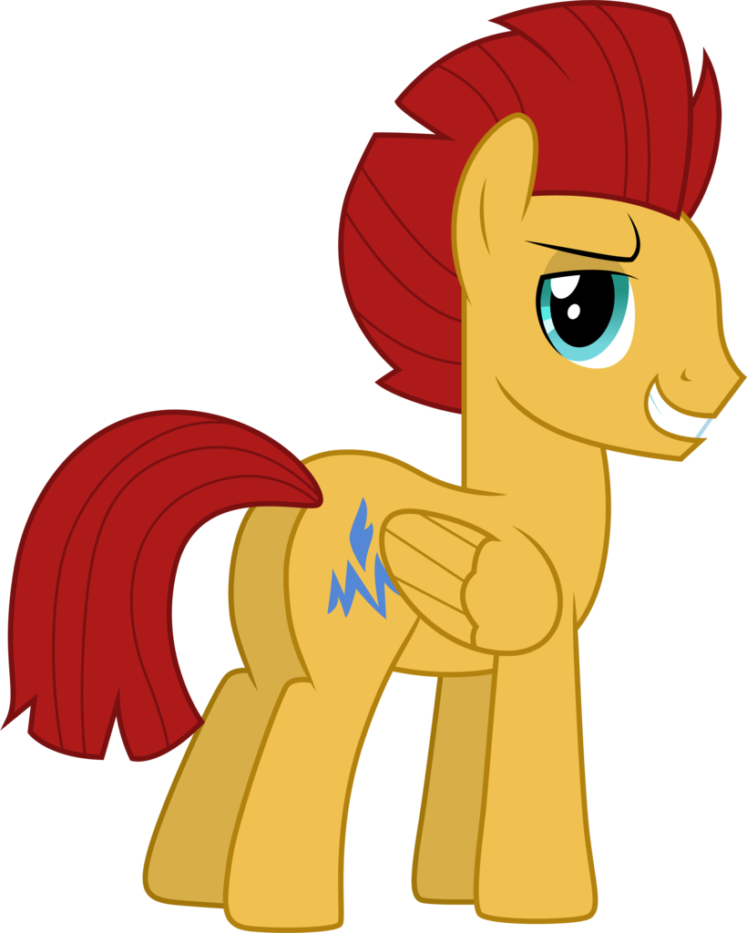 You Can Click Above To Reveal The Image Just This Once, - Mlp Rainbow Dash X Flash Magnus (820x1024)