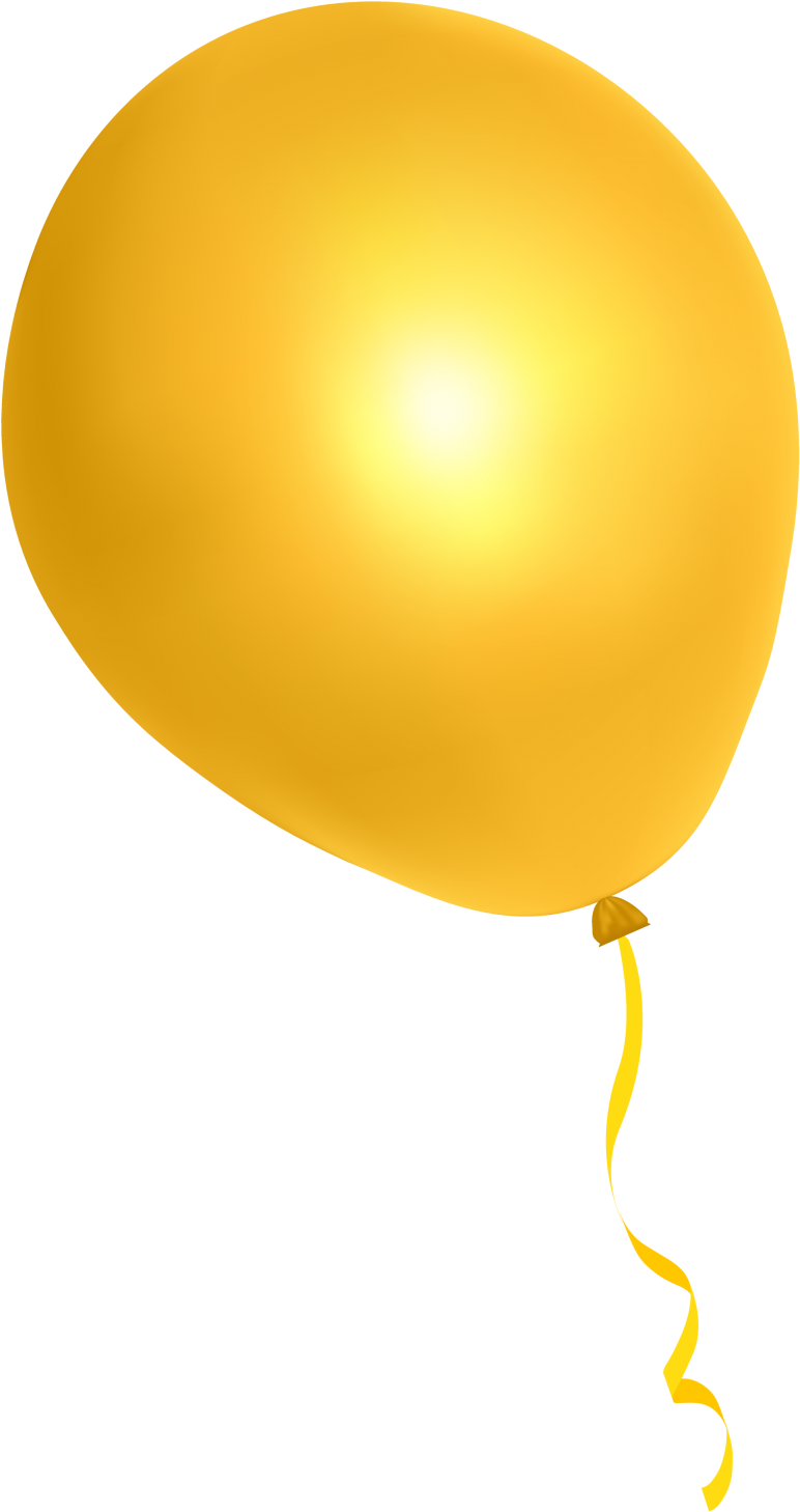 Balloon Free Png Transparent Background Images Free - Yellow Balloon Png (1000x1590)