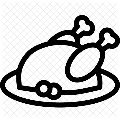 Turkey Icon - Feast Icon (512x512)