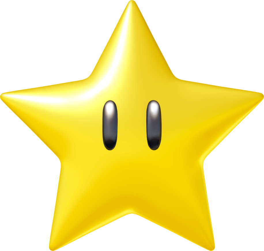 Starmk8 By Bangjang96 - Mario Star (1864x1776)