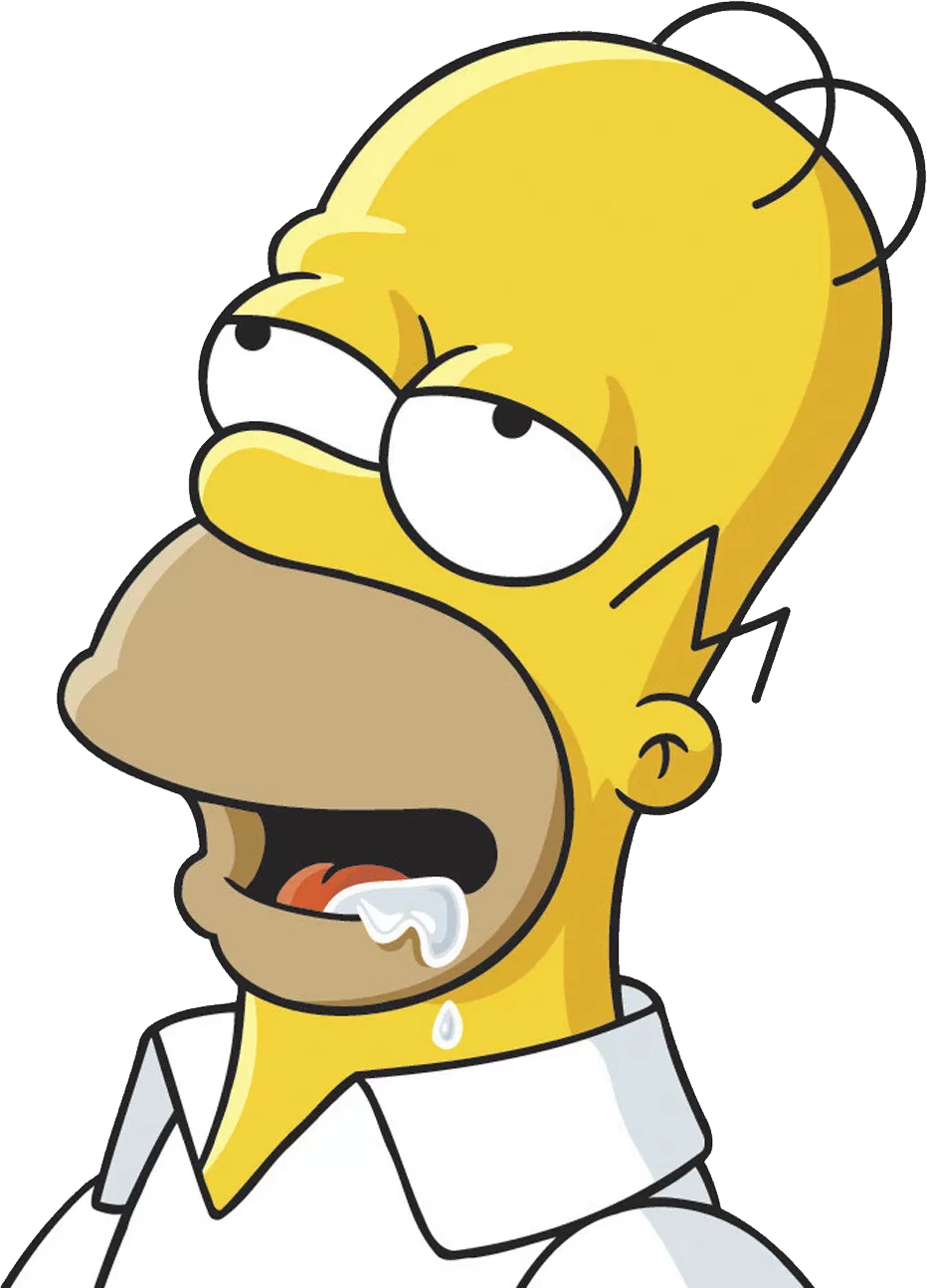 Homer Simpson Head Png (932x1294)