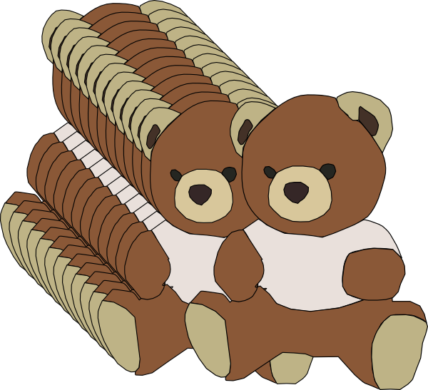 Teddy Bear Clip Art (600x547)
