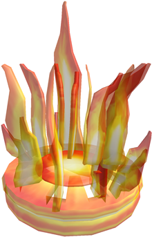 The Fire Crown - Roblox Fire Crown (420x420)