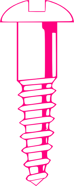 Screw Clip Art (240x598)