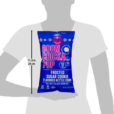 Angie's Kettle Corn Holidrizzle Boom Chicka Pop Frosted - Angie's Boomchickapop - Kettle Corn Frosted Sugar Cookie (400x400)