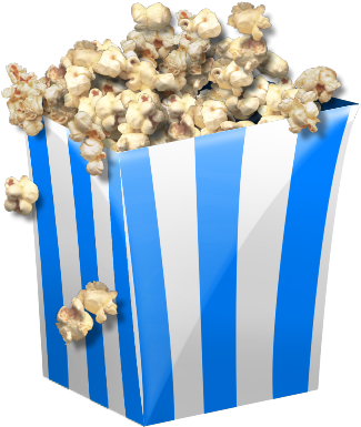 Clique Para Expandir - Icone De Saquinho De Pipoca Em Png (335x401)