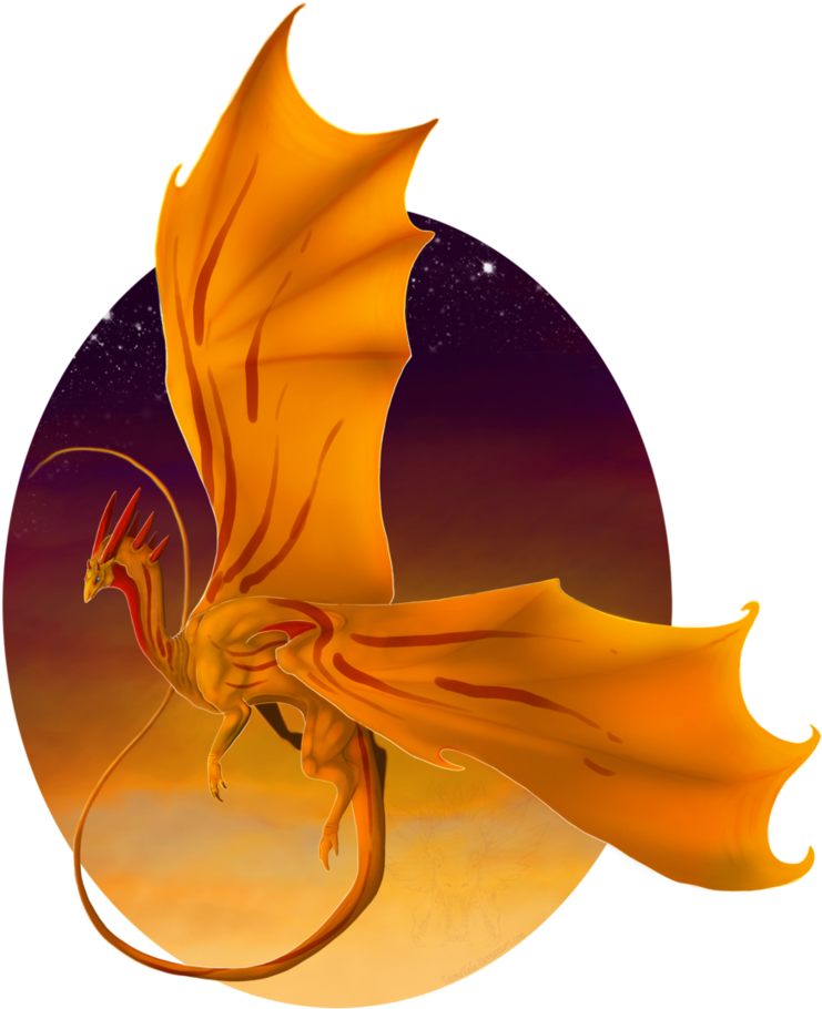 Sunset By Taimatala - Illustration (871x917)