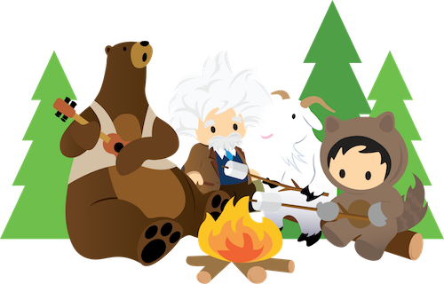 Meet The Creative Force Behind Salesforce Trailhead - Salesforce Goat (500x320)