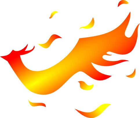 Soaring Flames Cutie Mark By Kinnichi - Mlp Flame Cutie Mark (483x408)