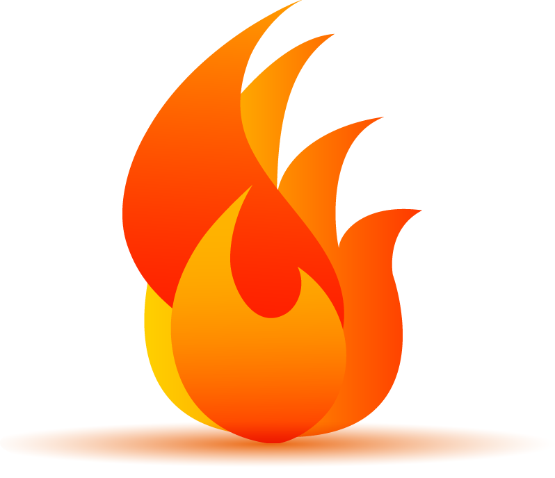 Fire Flame Digestion Clip Art - Vector Graphics (798x688)
