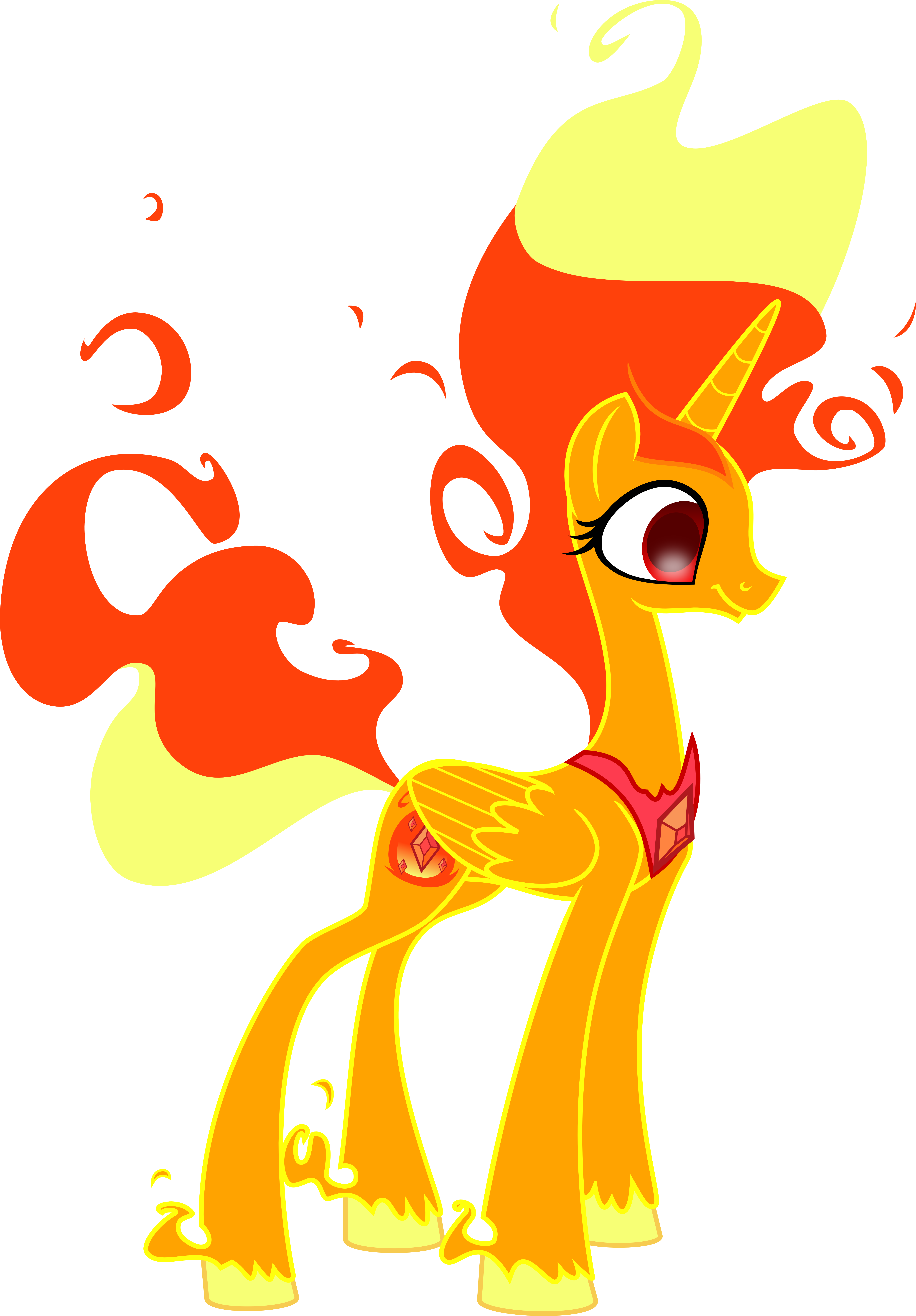 Flame Princess Vector By Petalierre Flame Princess - Flame Princess Vector By Petalierre Flame Princess (5856x8417)