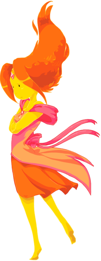 Flame Princess By Zowieblaze - Flame Princess By Zowieblaze (335x866)
