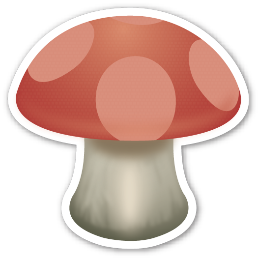 Mushroom - Mushroom Emoji (525x525)