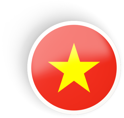 Illustration Of Flag Of Vietnam - Vietnam Flag Round (640x480)