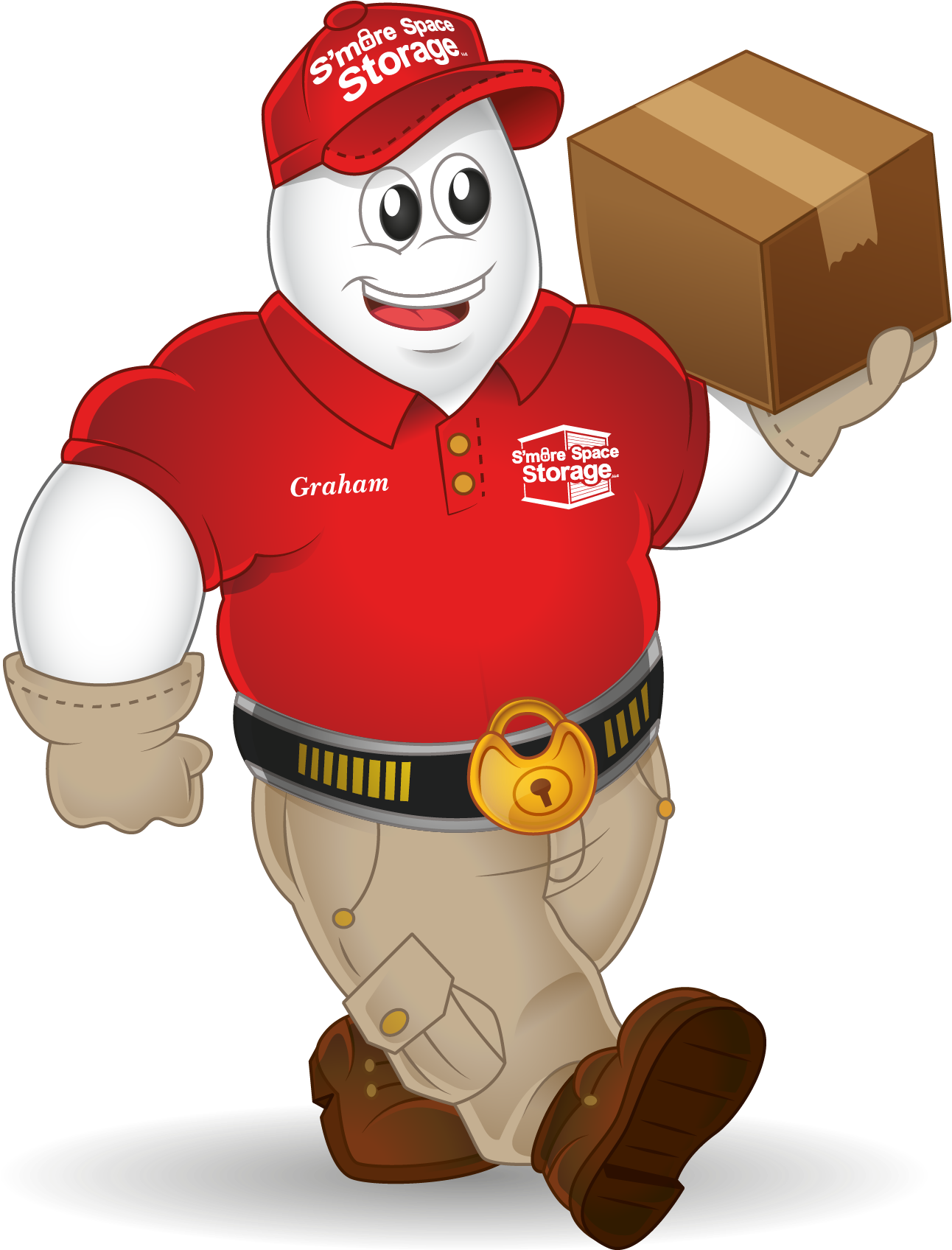 Storage Supplies Graham Mascot - Cartoon (2008x2008)