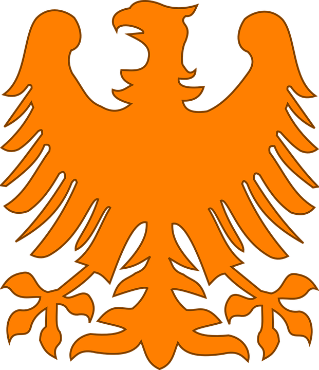 Collection Of Eagle Vector Art - Eagle Silhouette (621x720)