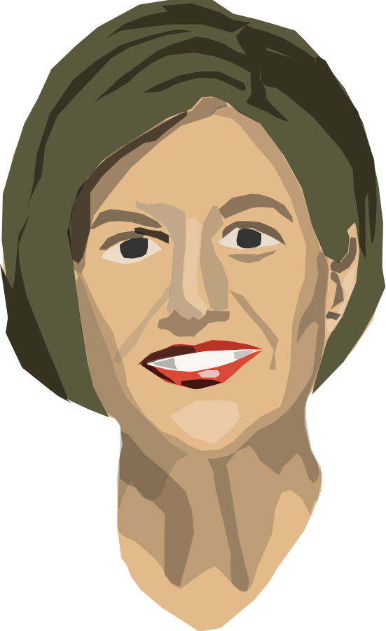 Andrea Horwath Clipart, Vector Clip Art Online, Royalty - Cara Mujer Dibujo Png (551x900)