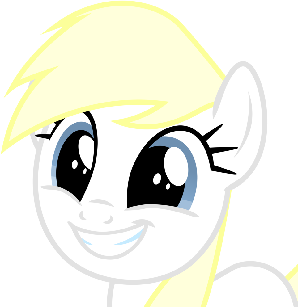 Grin Clipart Face Reaction - Rainbow Dash Cute Art (996x1024)