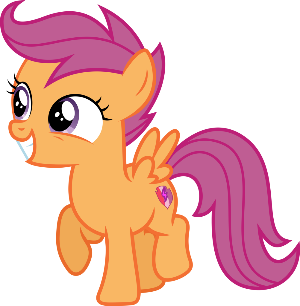 Absurd Res, Artist - My Little Pony Scootaloo Vector (1002x1024)
