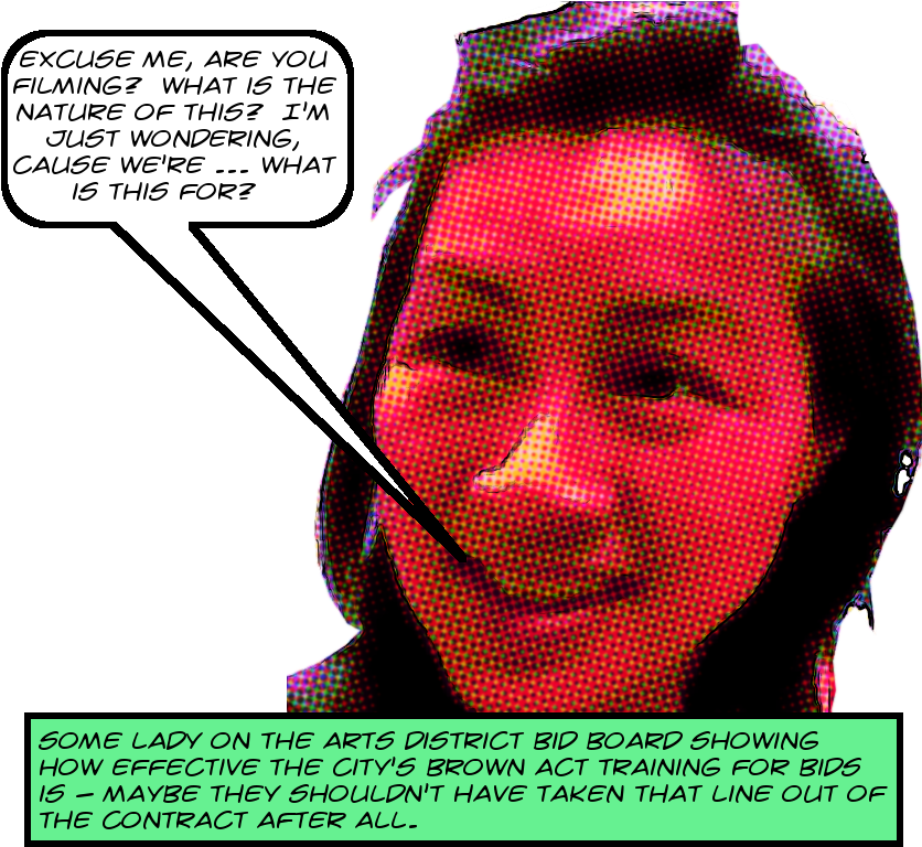 Yesterday I Paid My First Visit To The Arts District - Cartoon (888x777)