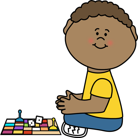 Kid With Board Game Clip Art - Pbs Kids (450x448)