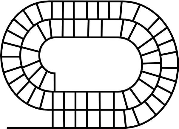 Emty Ganzenbord Template Clip Art At Clker - Emty Ganzenbord Template Clip Art At Clker (600x431)