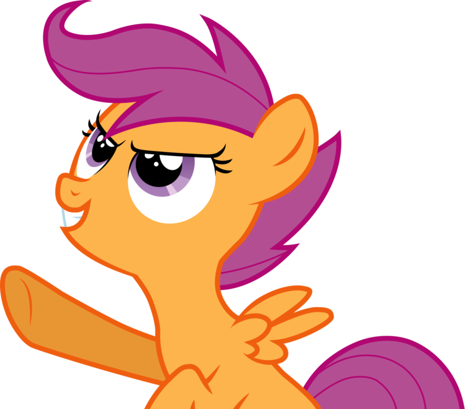Determined Scootaloo By Cloudyglow - Scootaloo (954x838)
