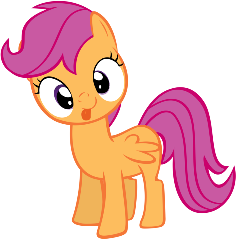 Scootaloo's Big Derp By Orschmann - Scootaloo Derp (932x856)