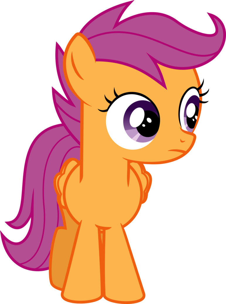 Neutral Scootaloo By Givralix - Scootaloo (771x1036)
