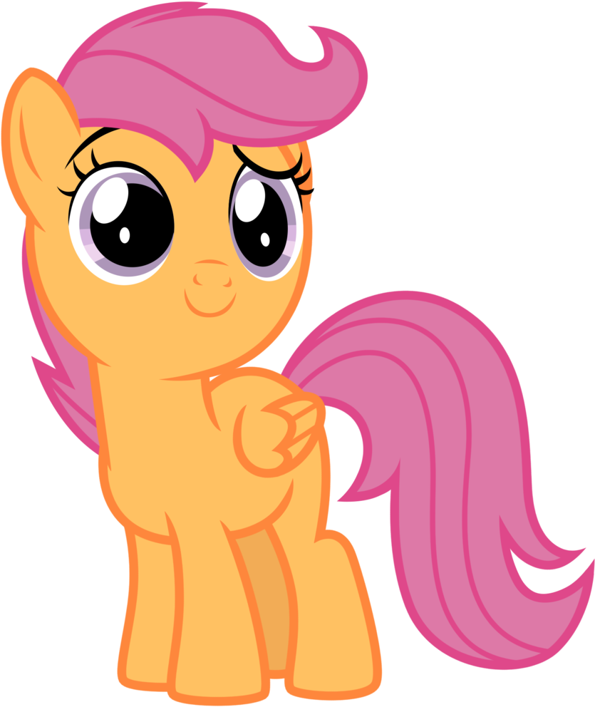 Scootaloo By Estories Vector - Mlp S6 Meme (1024x1060)