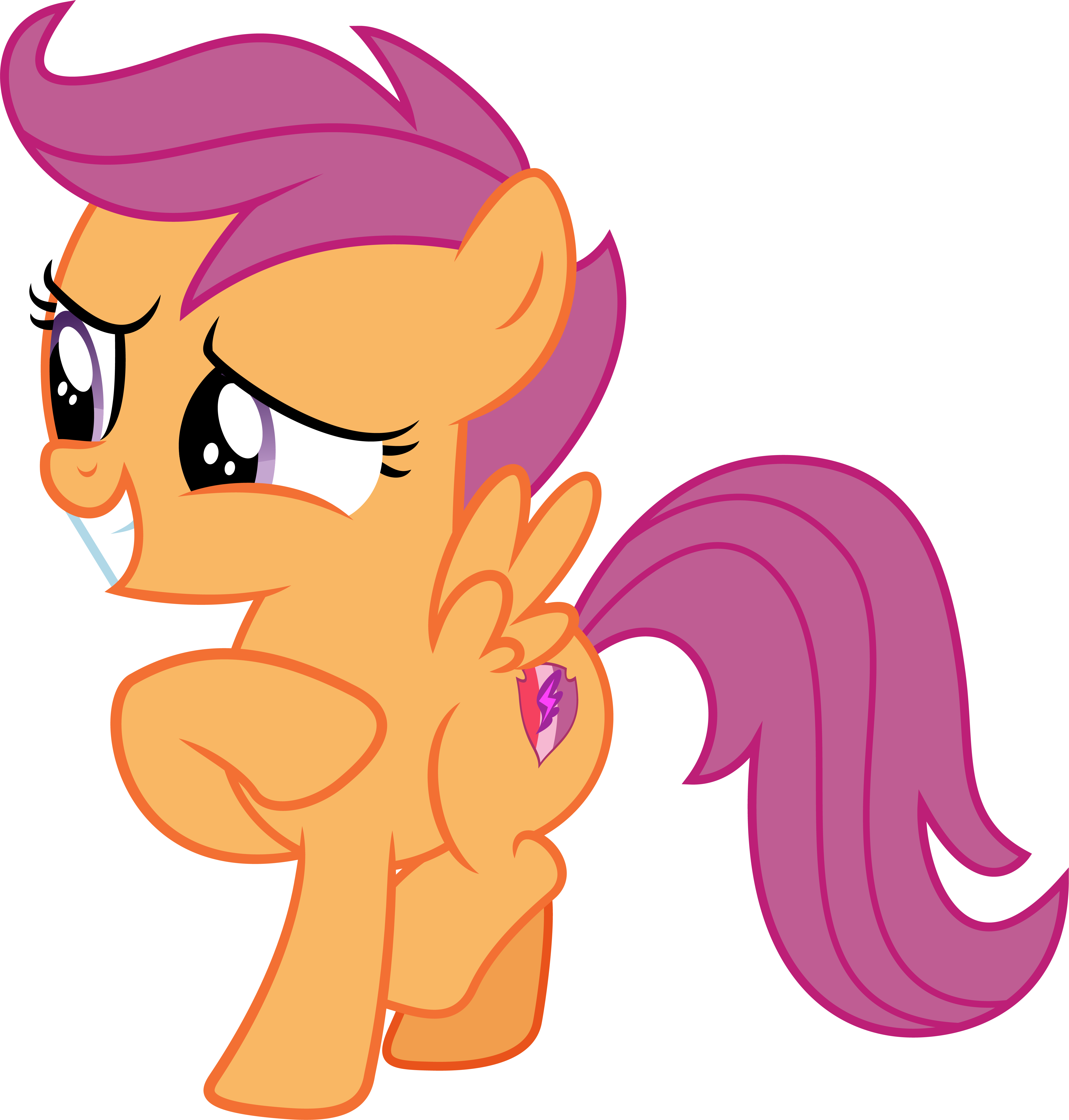Scootaloo Pony Rainbow Dash Applejack Sweetie Belle - Scootaloo (5037x5277)