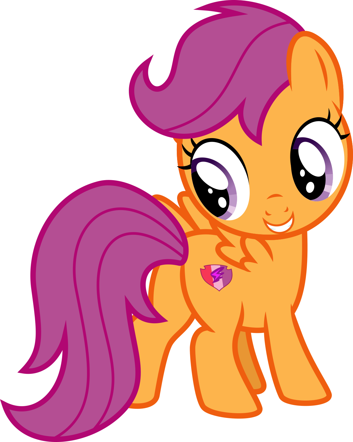 Scootaloo - My Little Pony Scootaloo Cutie Mark (1200x1504)
